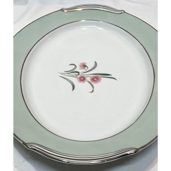 Noritake Porcelain China Regina w/Platinum Large Platter 13.5"x10" - Picture 7 of 10